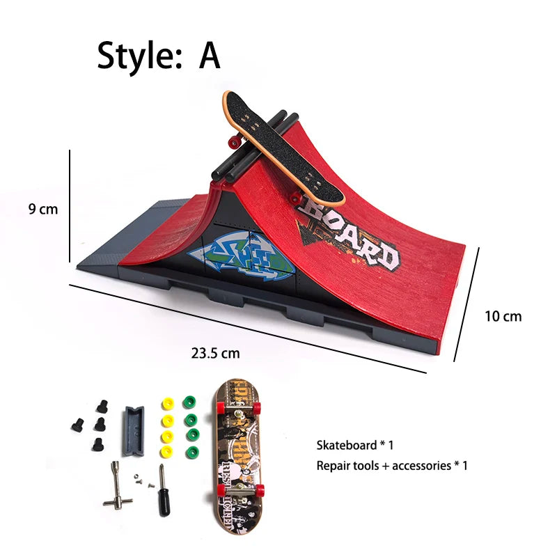 Finger Skateboard  Skate Park Ramp Parts