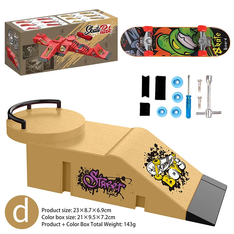 Finger Skateboard  Skate Park Ramp Parts