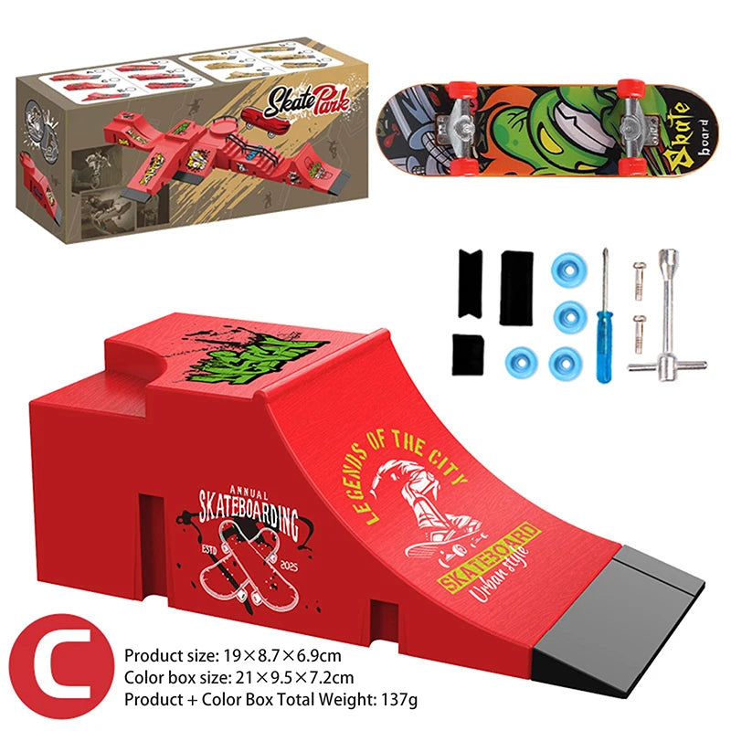 Finger Skateboard  Skate Park Ramp Parts