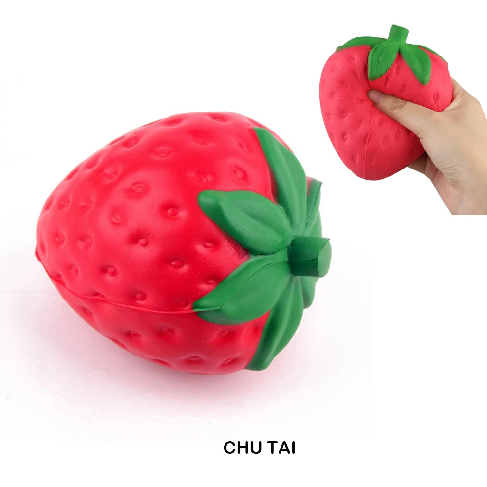 Super Jumbo Strawberry Squishi