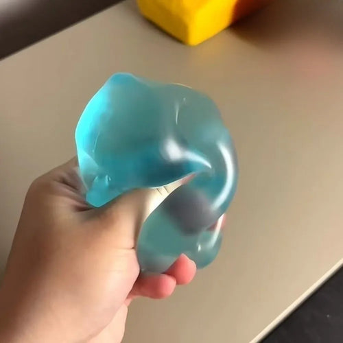 Blue Transparent Squishy
