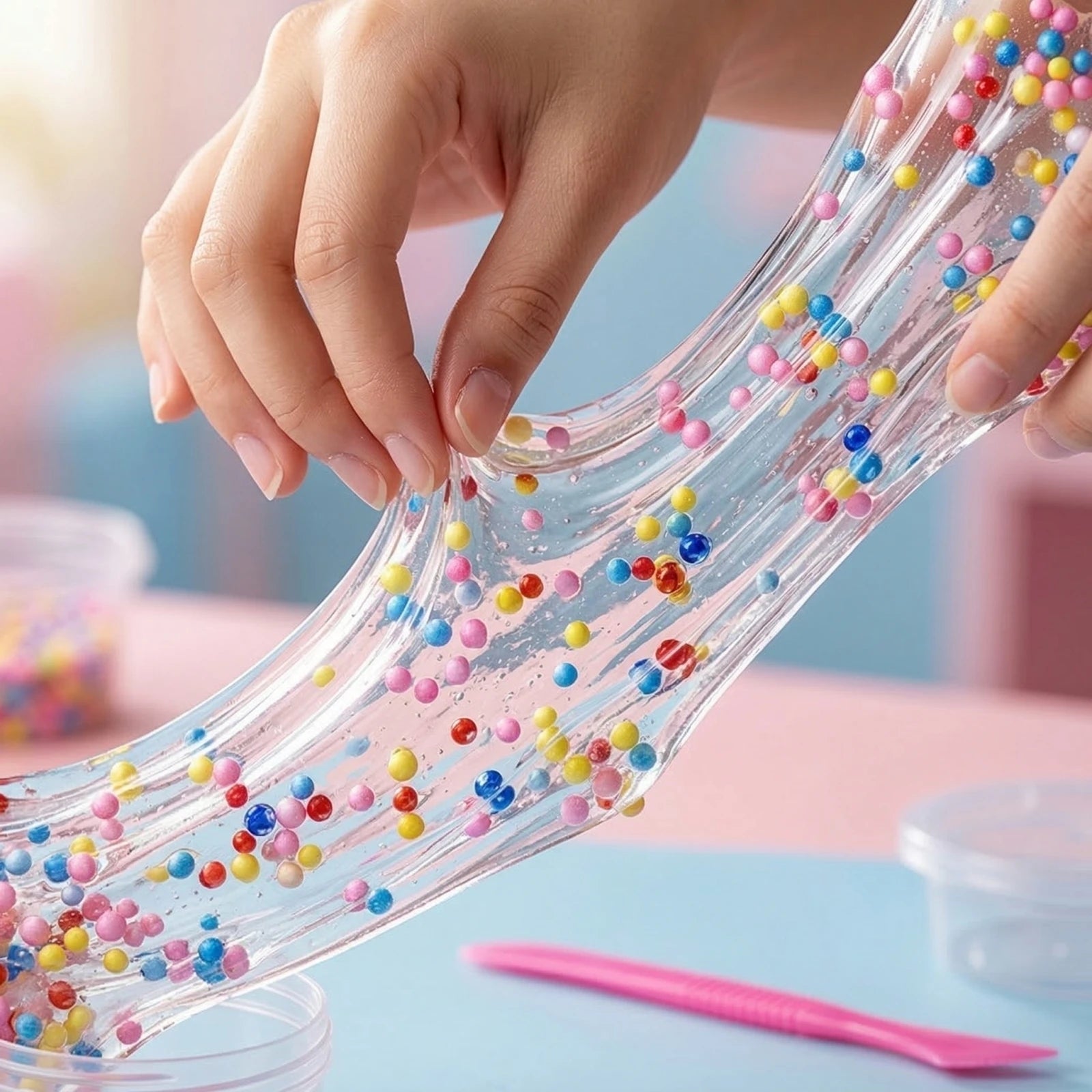 Creative Slime Kit DIY Fashionable Colorful