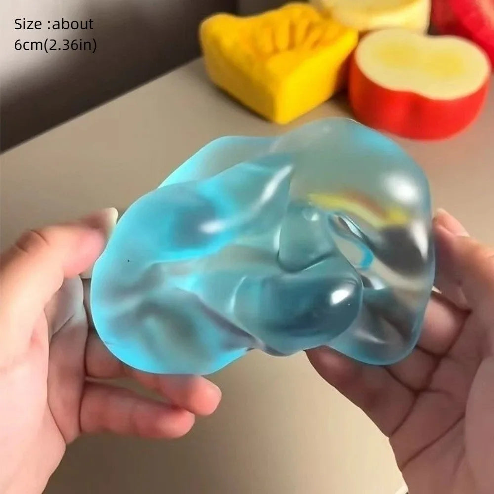 Blue Transparent Squishy