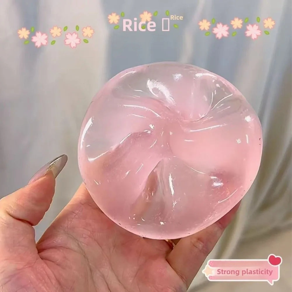 Blue Transparent Squishy