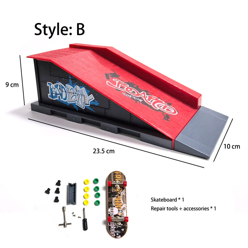 Finger Skateboard  Skate Park Ramp Parts