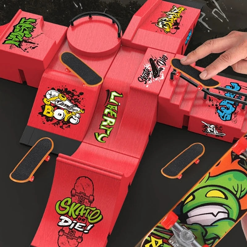 Finger Skateboard  Skate Park Ramp Parts
