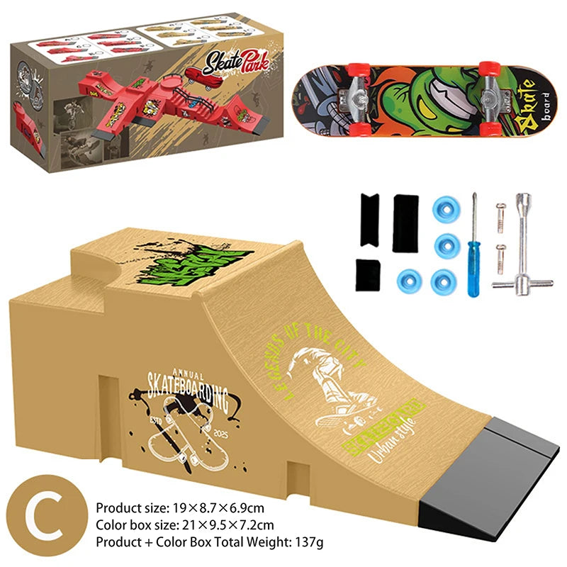 Finger Skateboard  Skate Park Ramp Parts