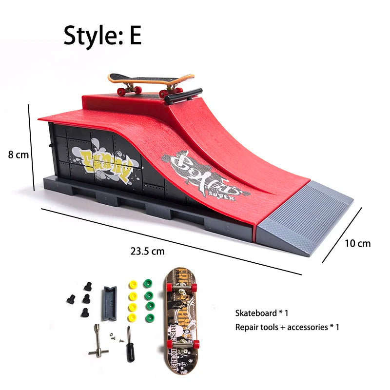 Finger Skateboard  Skate Park Ramp Parts