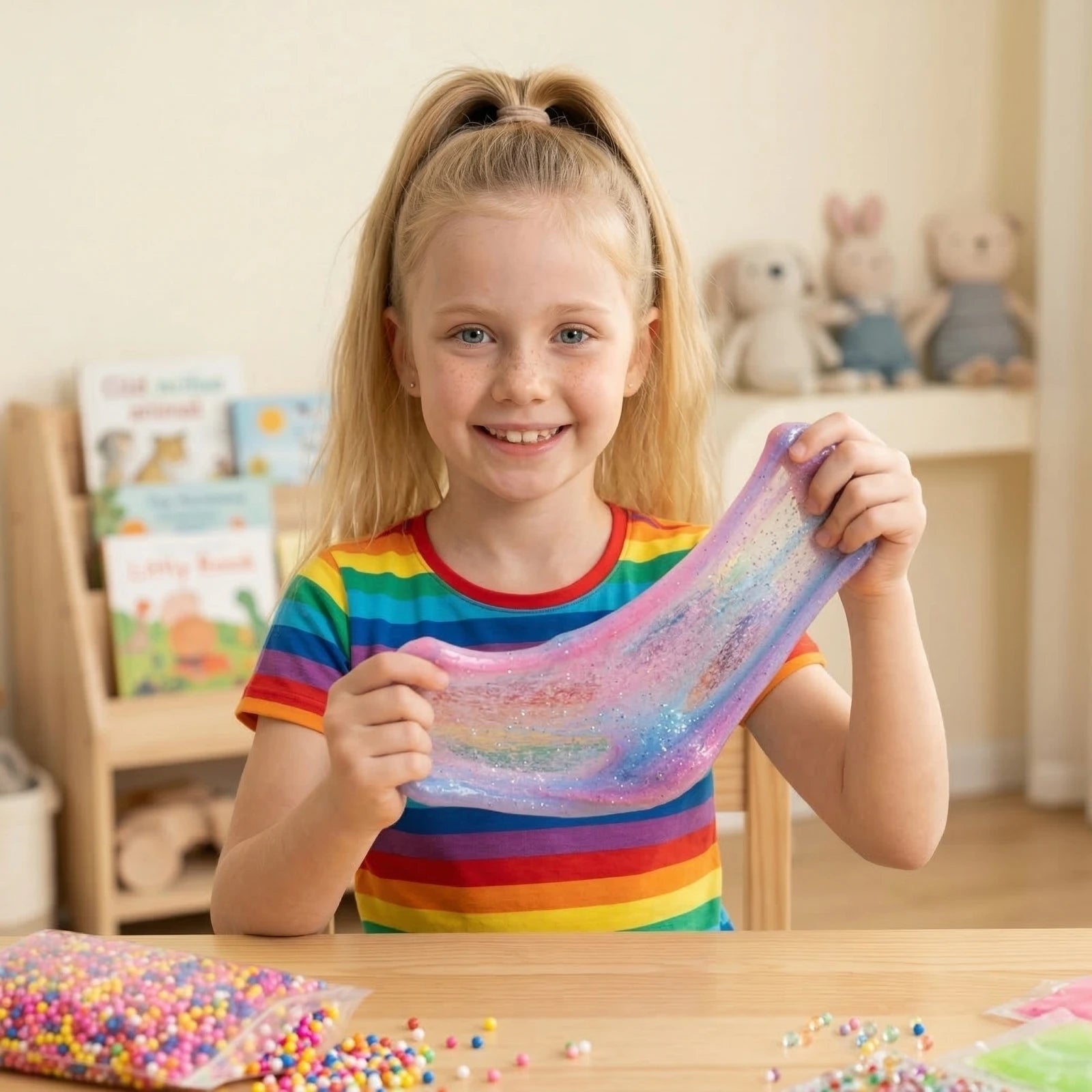 Creative Slime Kit DIY Fashionable Colorful