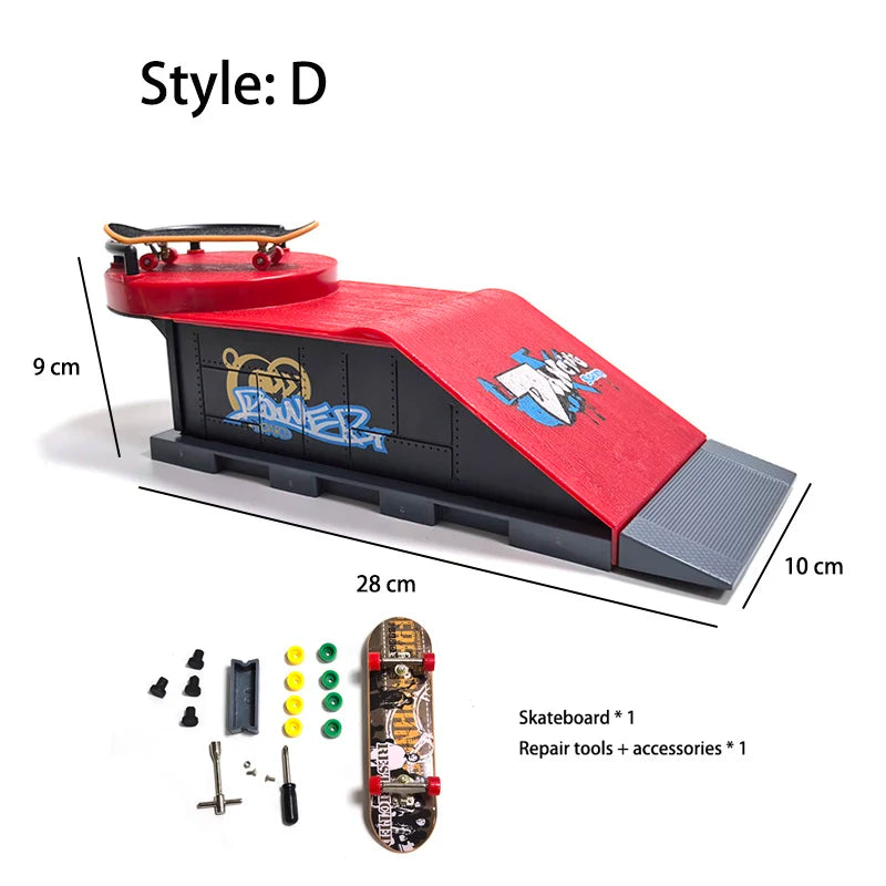 Finger Skateboard  Skate Park Ramp Parts
