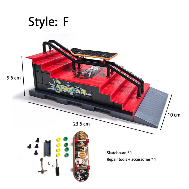 Finger Skateboard  Skate Park Ramp Parts