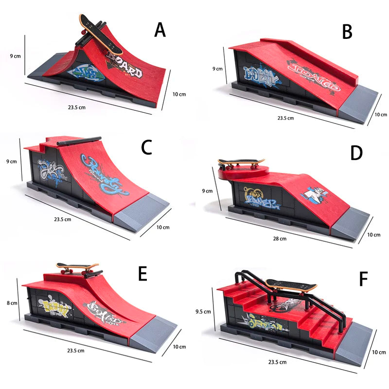 Finger Skateboard  Skate Park Ramp Parts