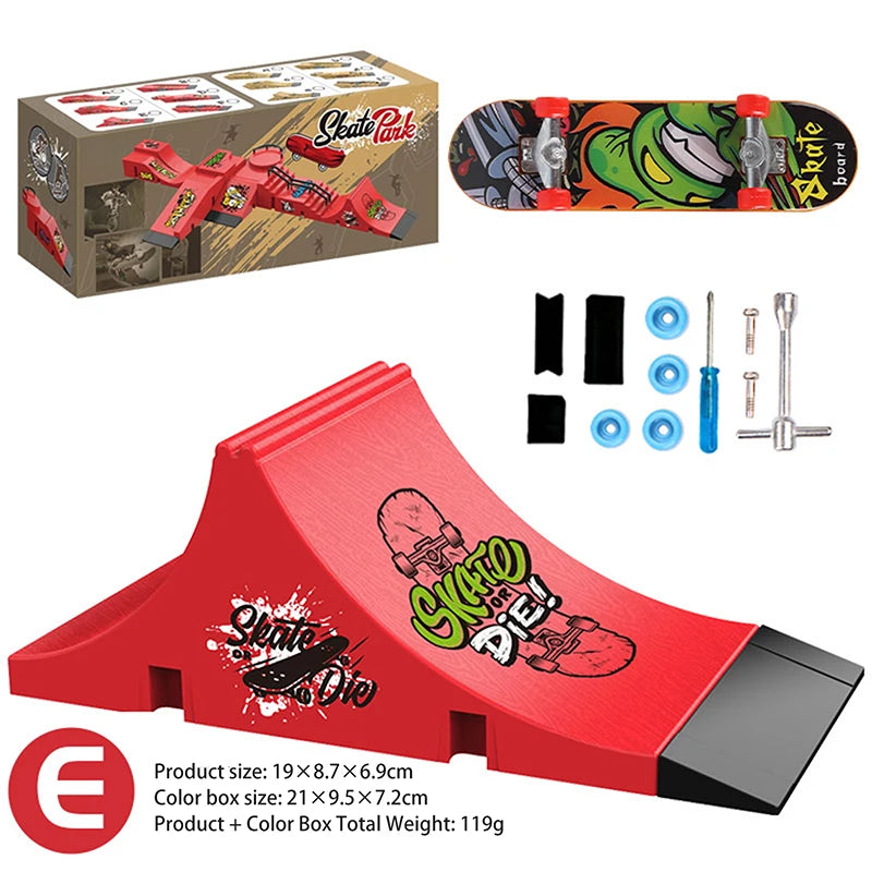 Finger Skateboard  Skate Park Ramp Parts