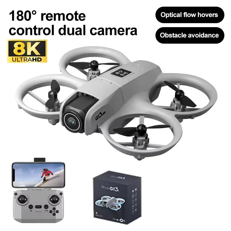 GT3 MAX Drone 8K HD 4.3" Remote Control Headless