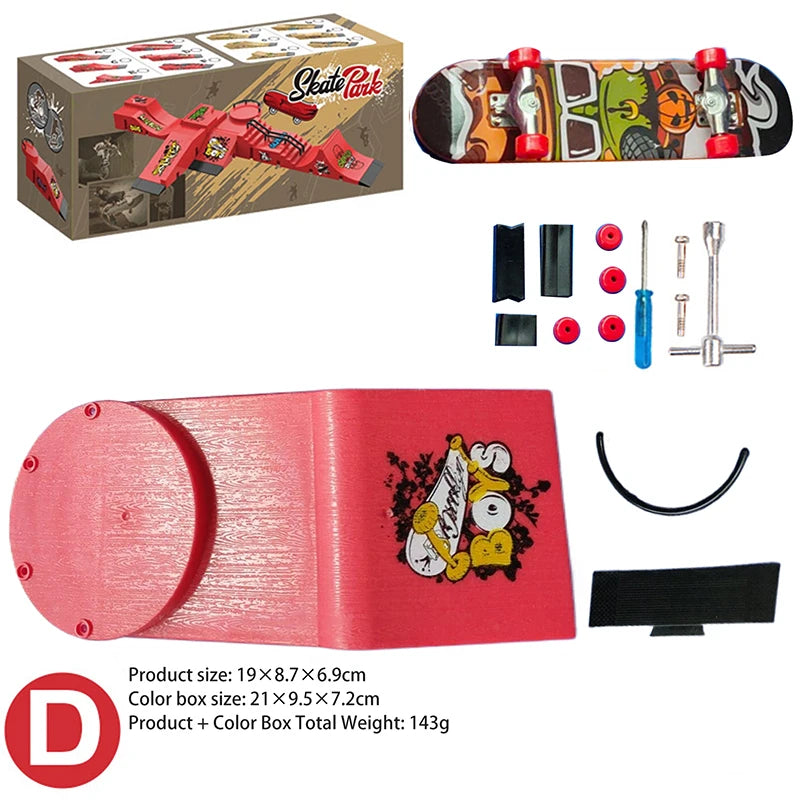 Finger Skateboard  Skate Park Ramp Parts
