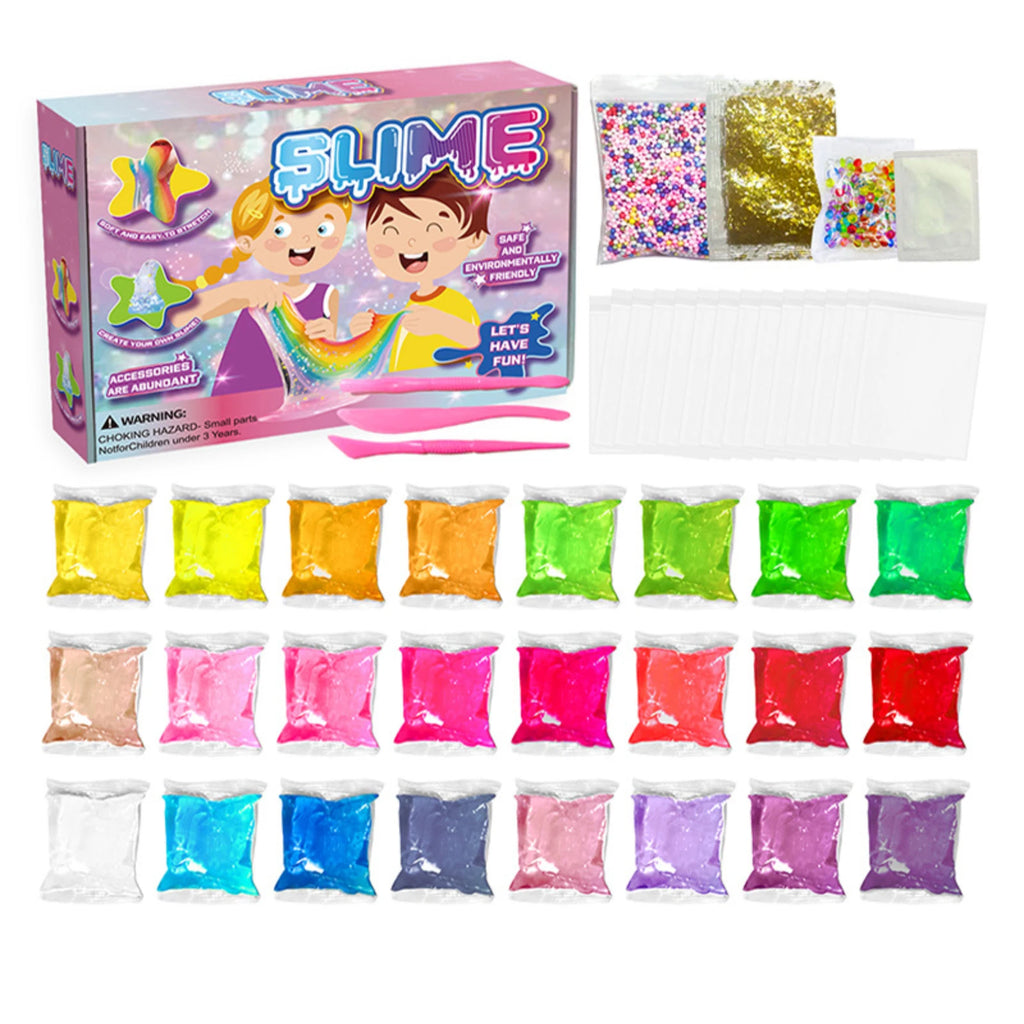 Creative Slime Kit DIY Fashionable Colorful